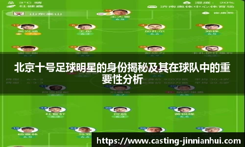 北京十号足球明星的身份揭秘及其在球队中的重要性分析
